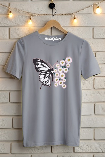 AR&YOS Printed Unisex Oversize T-Shirt Oversize