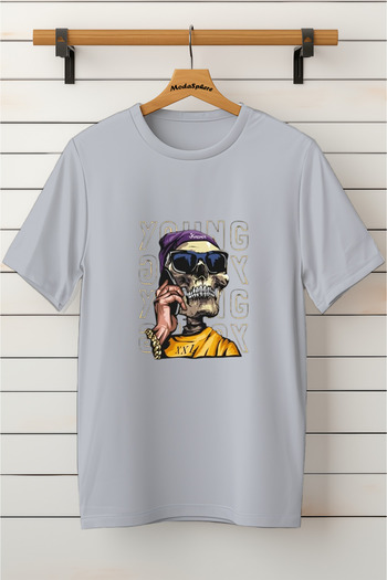 AR&YOS Printed Unisex Oversize T-Shirt Oversize
