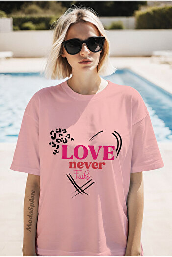 AR&YOS LOVE NEVER FAILS ΜΠΛΟΥΖΑ UNISEX ΜΕ ΚΟΝΤΟ ΜΑΝΙΚΙ ΠΟΔΗΛΑΤΟ