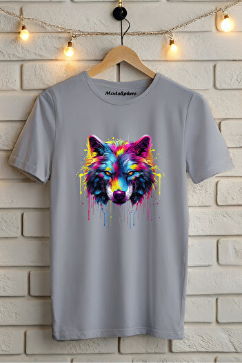 AR&YOS Τυπωμένο Unisex Oversize T-Shirt Oversize