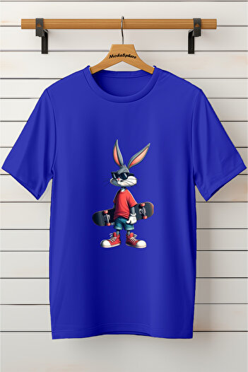AR&YOS Τυπωμένο Unisex Oversize T-Shirt Oversize