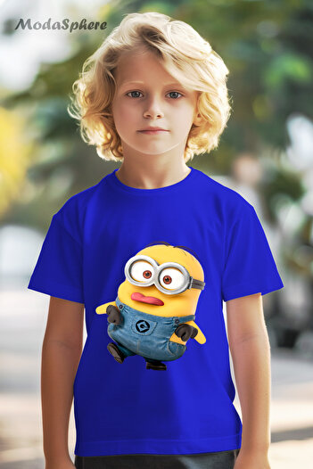 AR&YOS ΜΠΛΟΥΖΑ ΥΠΕΡΜΕΓΕΘΗ ΜΕ ΦΙΓΟΥΡΑ ΖΩΩΝ MINION PRINTED