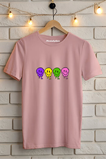 AR&YOS Printed Unisex Oversize T-Shirt Oversize