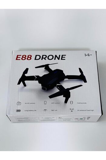 Generic Drone, Drones with camera for adults 4K, Drones for kids, Drone Camera E-88, Brushless Motor, FPV Fo