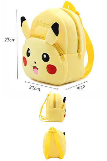 sebura Pokemon Pikachu Figured Children's Backpack Mini Pikaçu Kindergarten Bag