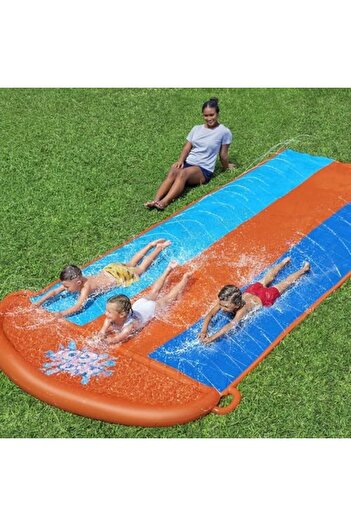 STOREMAX Snshop Triple Water Slide H20Go with Built-In Sprinkler 467437