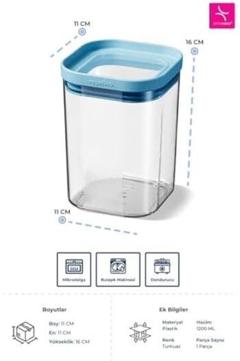 STOREMAX Sellbuyst Dry Food Storage Container 1200ml Trendy 266450