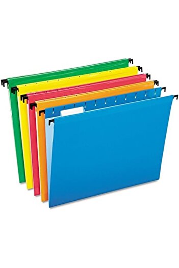 STOREMAX Snshop Surehook Reinforced Hanging Folders, Letter Size, Assorted Colors, 20 Per Box (6