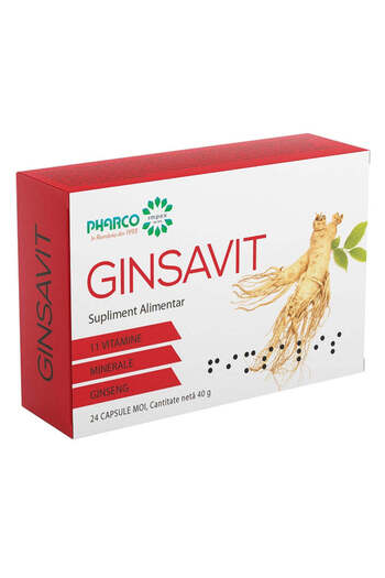 Pharco Ginsavit, 24 capsules,