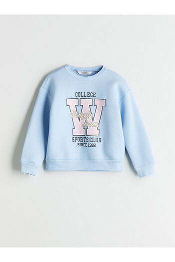 LC Waikiki New Season Crew Neck Girl's Sweatshirt