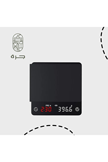 Solaf Accurate digital electronic scale for home, kitchen and commercial with a weight capacity of up to 10 kg with a clear display from Jar