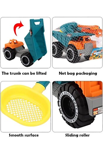 erorex Beach Toys Kids Sandbox Toys Car Large Rear Compartment Kids Beach Toys Size Is Suitable Children