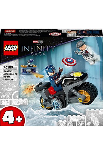 erorex Captain America And Hydra Face Off 76189 Building Kit (49 Pieces)