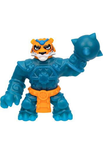 erorex Smash Strikers Squishy Tygor Squishy Goo Filled Action Figure Armored Ultimate Smashing Fist Weapon