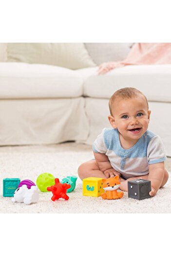 erorex Tub O' Toys Baby Bathing Toys Multicolor Tub O' Toys? 12 Piece Set 216289 Large