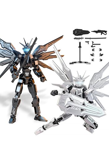 erorex T13 Action Figure 2 Pack Set 3D Printed Fully Articulated Dummy 13 & Titan 13 Robot Toy Already