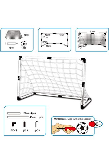 erorex Kids Soccer Goal Net Set With Ball Pump For Outdoor And Indoor Garden