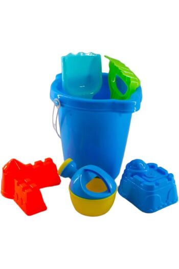 erorex Beach Toy Bucket Playset Summer Beach Toys For Kids 30X20X10 Cm Multicolour