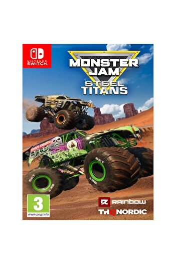 THQ Nordic Monster Jam Steel Titans Game for NSW