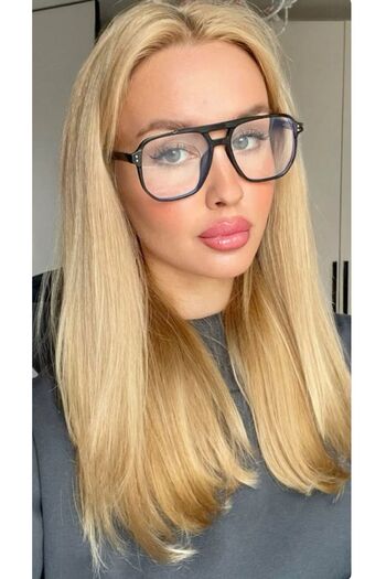 funeyes Colmar Double Bridge Mavi Light Shielded Screen Glasses 53 Ekartman
