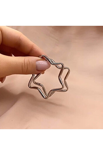 MOONGLOW ACCESSORIES Silver Star Earrings