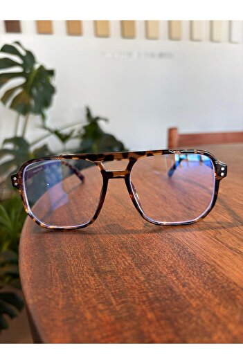 funeyes Colmar Double Bridge Mavi Light Shielded Screen Glasses 53 Ekartman