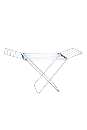 Generic Cloth Dryer With Iron Leg Folding Tube White 131X55cm