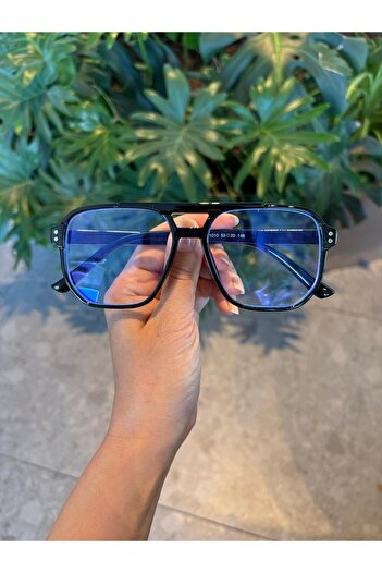 funeyes Colmar Double Bridge Mavi Light Shielded Screen Glasses 53 Ekartman