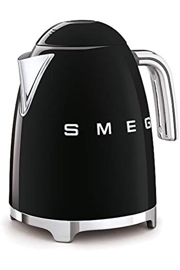 SMEG KLF03BLUK, 50's Retro Style Kettle, 1.7 L Capacity with Water Level Indicator, 360 Swivel Base,