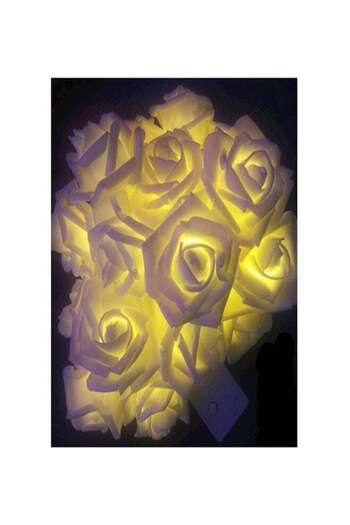 Generic 10-Piece Flower LED String Lights