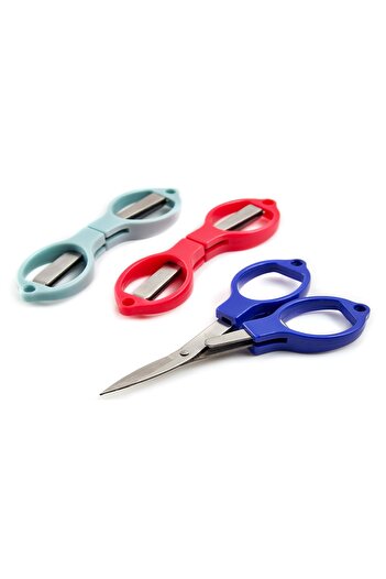 BALIM ÖRGÜ EVİ Glasses Scissors Ice Blue 10 cm