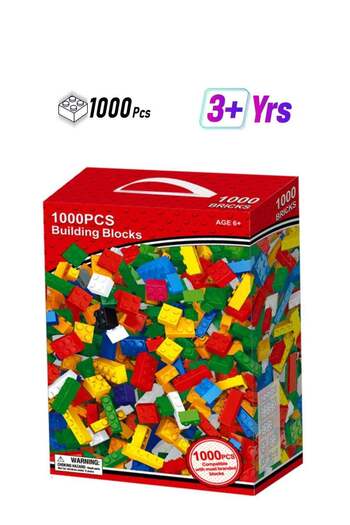 Generic مجموعة مكعبات البناء 31074 المكونة من 1000 قطعة
