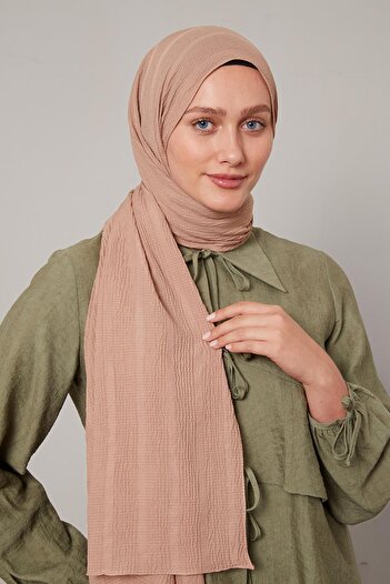 Levidor Rose Self-Textured Natural Line Shawl