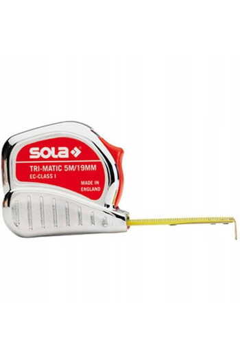 shumee SOLA TRI-MATIC 5m Roll Tape Measure
