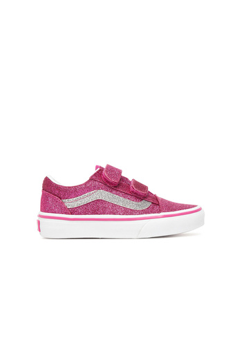 Vans Old skool v striped children's shoes colorful