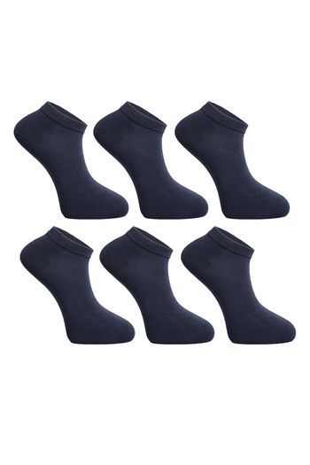 HRN Textile 6-пакет мъжки памучни къси чорапи – устойчиви на пот и миризма