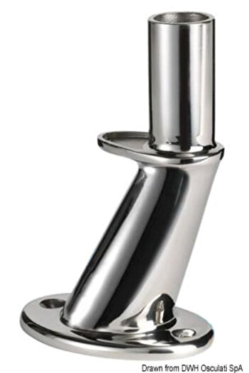 Glomex Base for Antennas - Stainless Steel