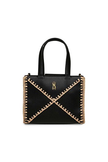 Steve Madden Women's Aris Black/Gold Handbag