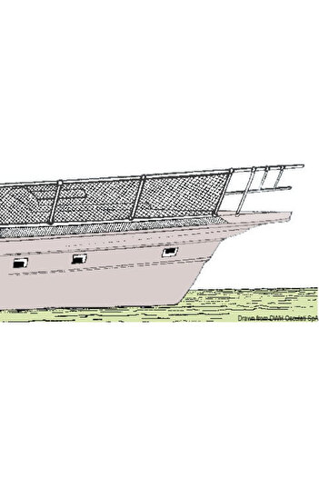 OSCULATI Protection Net for Bow Rail