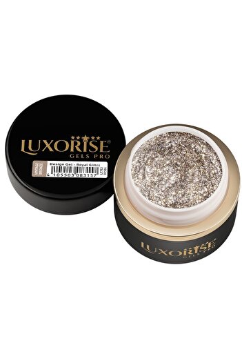 LUXORISE Gel de design 3D - Royal Glitz, Bronz Vintage 5ml