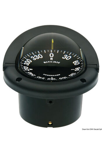 Ritchie Helmsman 3'' Steering Compass with Night Lighting 24V