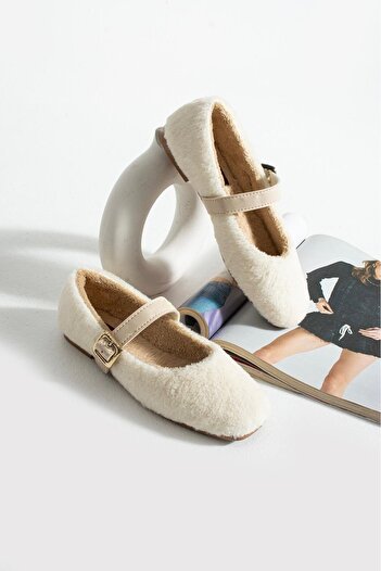 Slipcat Women's Belted Comfortable Flat Sole Home Ballerinas