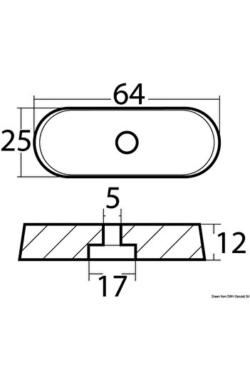Yamaha Anod pentru motor 6/8/9.9 CP in 4 timpi