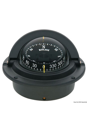 Ritchie Voyager 3'' Built-In Compass with Night Illumination
