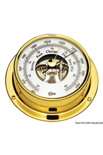 Barigo Tempo S barometer polished