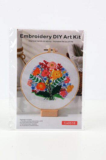 ŞERİFOĞLU Floral Embroidery Kit