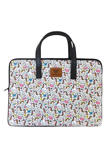 Wallery Bags حقيبة كمبيوتر محمول 13/13.3/14 بوصة Macbook Air Air Pro Ultrabook