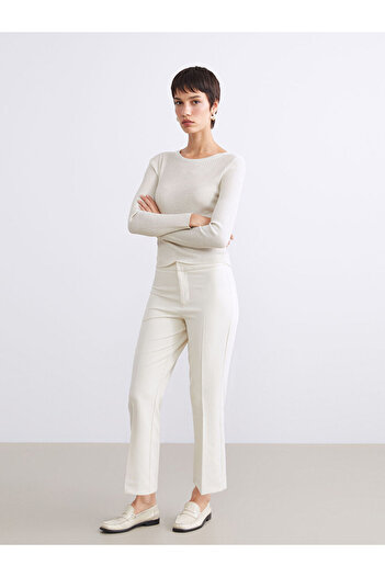 LC Waikiki Create Your Style from Uzg Store |   Slim Fit Spanish Leg Women's Trousers