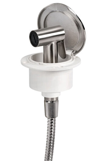 Tiger Stainless Steel Hose for Classic Evo Deck Shower