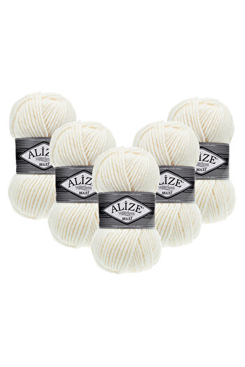 Alize Superlana Maxi 5 Pack – 62 - Χοντρό πλεκτό νήμα για χειμωνιάτικο πουλόβερ ζακέτα και κασκόλ
